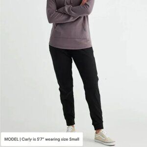 Free Fly Women's Pull-On Breeze Jogger Size XS Black color